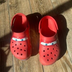 Crocs Cars Lightning McQueen sz M7/W9